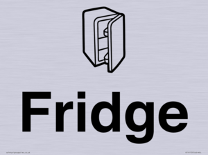 Dementia Fridge sign